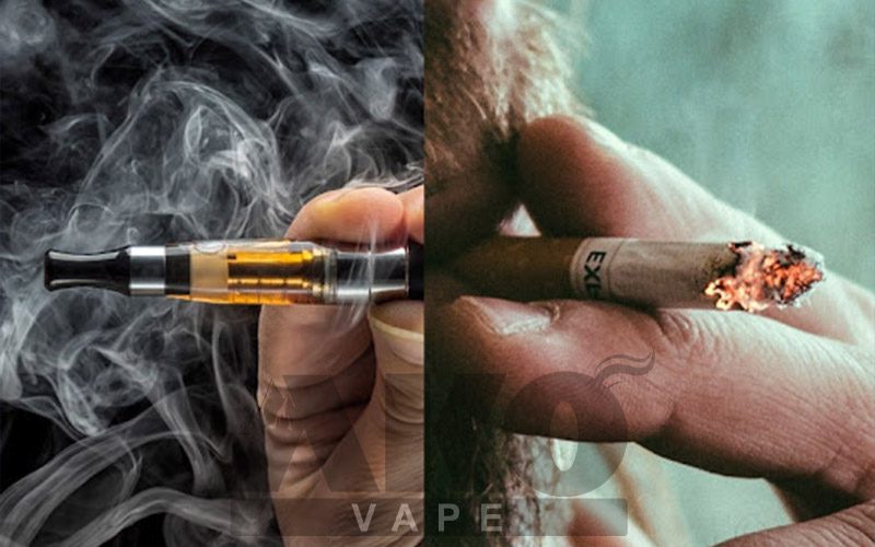 Comparison of cigarette and podsystem