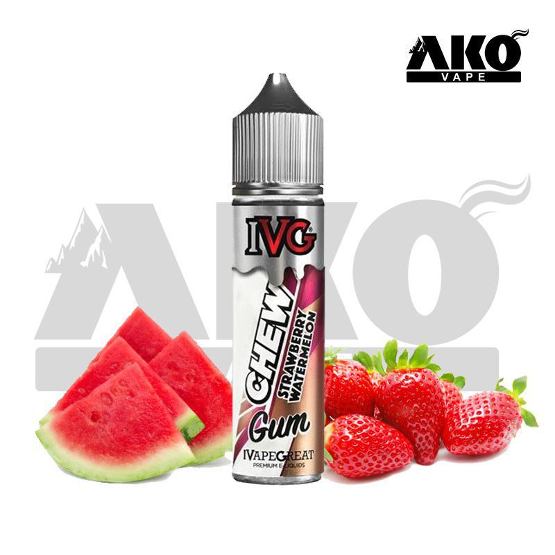 جویس هندوانه توت فرنگی آی وی جی IVG Chew Strawberry Watermelon E-Juice
