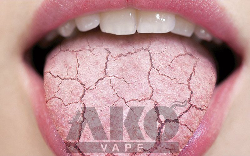 causes of dry mouth after vaping 1